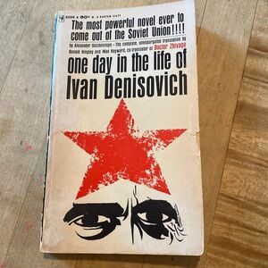 One day in the life of Ivan Denisovich - paperback printed in 1963